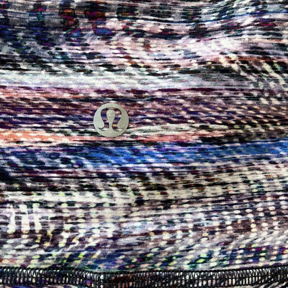 🍋 Lululemon Wunder Train High-Rise Tight 25” Digital Oasis White Multi Size 4 - Picture 6 of 11